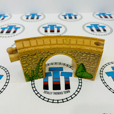 Arched Viaduct Marked Clickity Clack Track (Painted Details) 1 Piece - Used