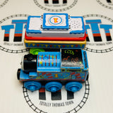 Happy Birthday Thomas with Cake Cargo Car with Sound (Thomas Wood Mattel) Fair Condition Wooden - Used