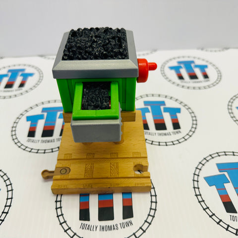 Coal Loader Green Wooden - Used