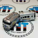 Cassiopeia Front and Rear Car Wind Up Capsule Plarail - Used