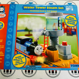 Water Tower Steam Set Complete with Steam Thomas and Box Used - TOMY