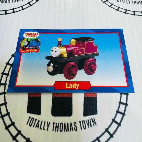 Wooden Railway Character Cards Used L - S (1 Card) Choose Your Option