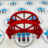 BRIO Stackable Red Bridge No Track Wooden - Used