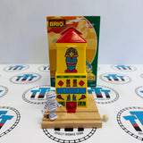 BRIO 33920 Magnetic Mummy Tower (Brittle Figure) Wooden - Used in Box