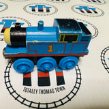 Thomas Flat Magnet with Staples #17 Rare Fair Condition Discoloured Face Wooden - Used