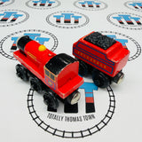 Mike & Tender (Learning Curve 1997) Rare Fair Condition Wooden - Used