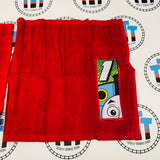 2 Piece Washcloth Red - New