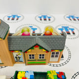 Birthday Station, Table and Different Cargo Car (2006) Good Condition Used - Trackmaster