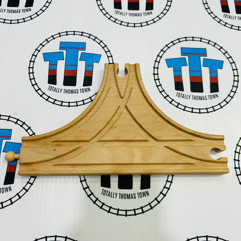 T Switch Track Small Marks Wooden Used - BRIO Brand