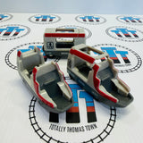 BRIO 33505 Travel Train Missing 2 Roofs Wooden - Used