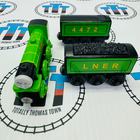 Flying Scotsman Rare #14 (Mattel) Good Condition Wooden - Used