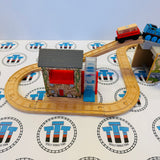 Musical Melody Tracks Set #1 with Train (Track No Road/Small Chips) Wooden - Used