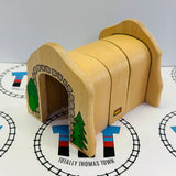 BRIO Adaptable Tunnel #3 Small Marks/Chips 3 Piece 33458 Wooden - Used