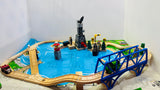 Down by The Docks Set #2 Fair Condition Wooden - Used in Box