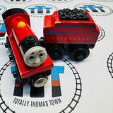 Mike and Tender (Learning Curve 1999) Rare Fair Condition Chipping Paint Wooden - Used
