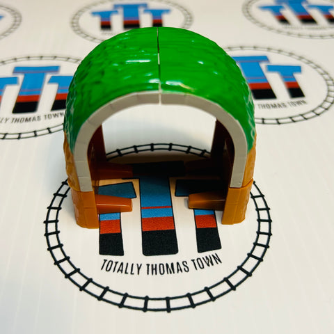 Brown and Green Tunnel Capsule Plarail - Used