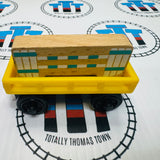 Cargo Car Yellow with Fence Cargo Wooden - Used