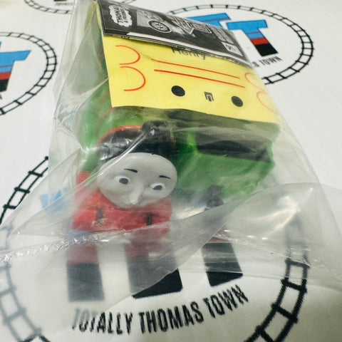 Henry and Tender Capsule Plarail Wind Up with Stickers - New