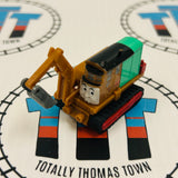 Oliver the Excavator with Treads Fair Condition Pull Along Capsule Plarail - Used
