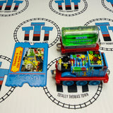 Thomas & Paint Car (2002) Good Condition with Character Card - Take Along