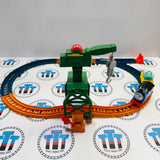 Cranky the Crane Cargo Drop Set Complete with Trains All Engines Go Used - Trackmaster Revolution