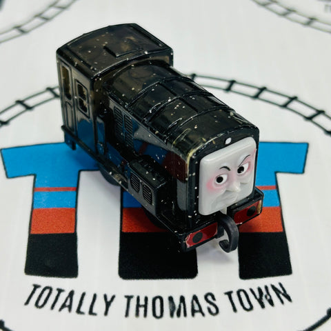 Clear Glitter Angry Diesel Pull Along Capsule Plarail - Used