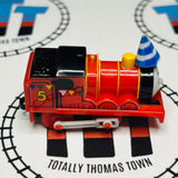 James with Party Decorations #1 Upside-down Buffer Sticker Capsule Plarail Wind Up - Used