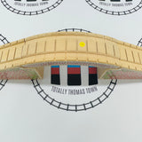 Pont en bois « Clickity Clack » 3 pièces, briques rouges et lierre - Occasion