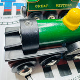 BRIO Great Western Lord of the Isles Vintage #33430 Broken Funnel Wooden - Used