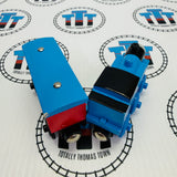 Thomas and Limited Edition Passenger Car - Thomas 10 Years in America (Learning Curve 1999) RARE Wooden - Used