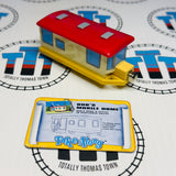 Bob's Mobile Home Bob the Builder (2004) Good Condition with Character Card Used - Take Along