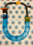Thomas Boat & Sea Set Complete with Train Used - Trackmaster