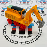 Oliver the Excavator (Mattel) Good Condition Wooden - Used