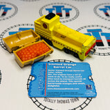 Orange Barrel Car with Character Card Used - Take Along