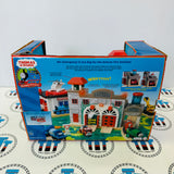 Deluxe Fire Station (not recalled) Wooden - New in Box