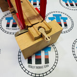 Suddery Swing Bridge with Track #2 (Damaged/Replaced Peg See Pictures)  Wooden - Used