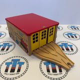 Brio 33328 Fix-It Shed (1 Door Backwards) Wooden - Used