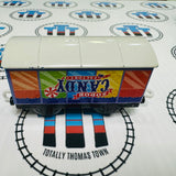 Sodor Candy Factory Cargo with 1 Upside Down Sticker (Factory Error) (2009) Used - Trackmaster