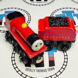 Mike and Tender #2 (2001) Learning Curve Fair Condition Damaged Wheel Wooden - Used