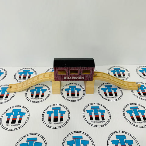 Knapford Covered Bridge Tunnel with Track Good Condition Wooden - Used