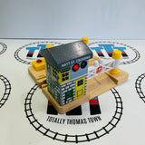 Deluxe Railroad Crossing with Lights and Sound #1 Wooden - Used