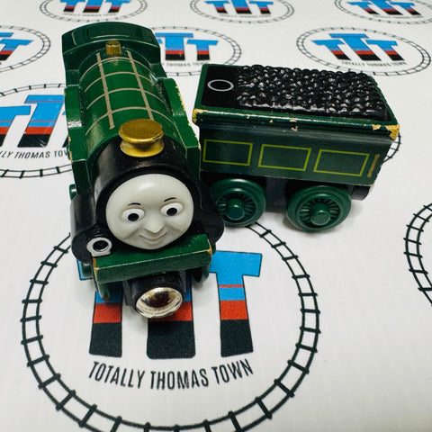 Talking Emily & Tender Older Face (Learning Curve) Wooden - Used