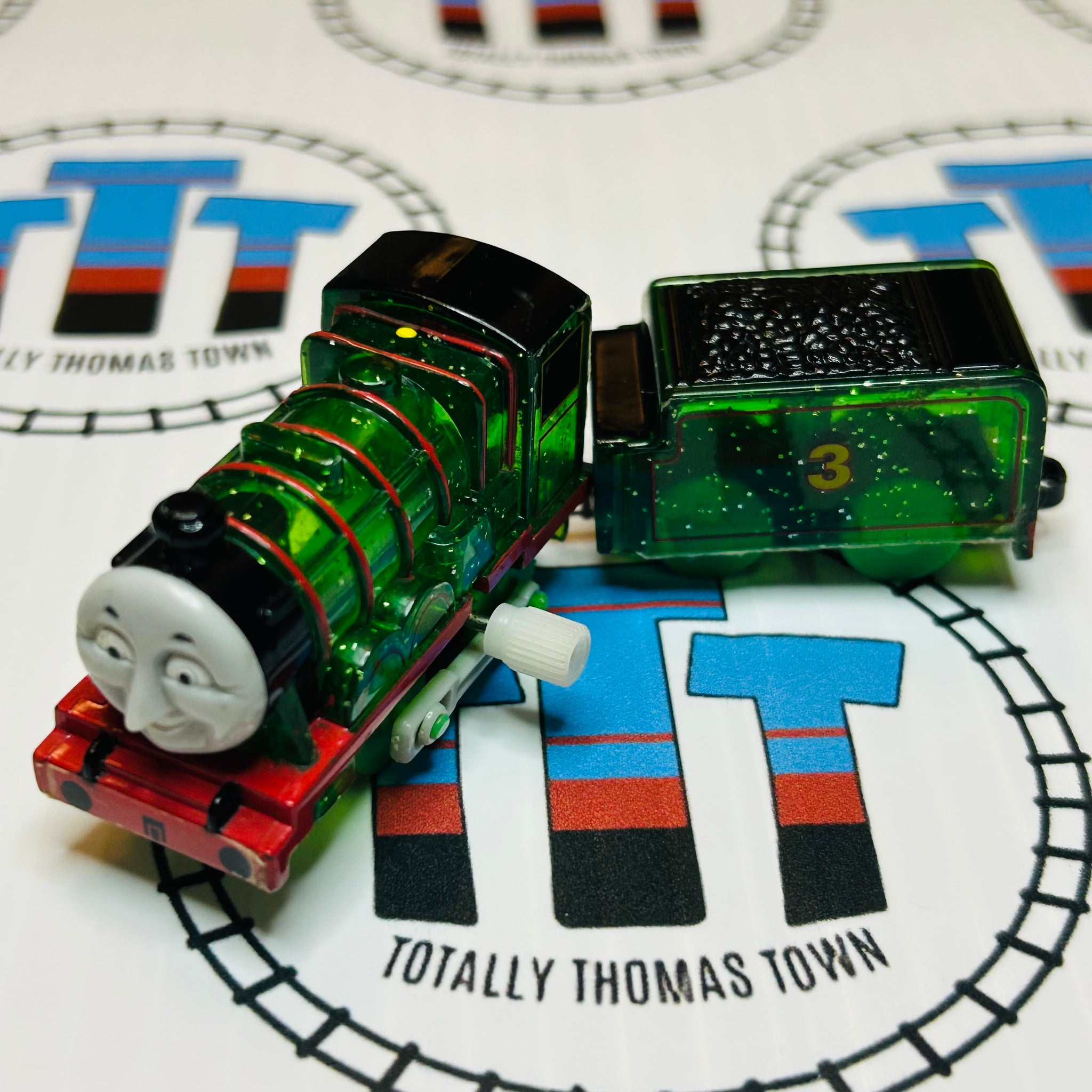 Clear Glitter Henry Eyes Down (2013) Peeling Stickers Capsule Wind