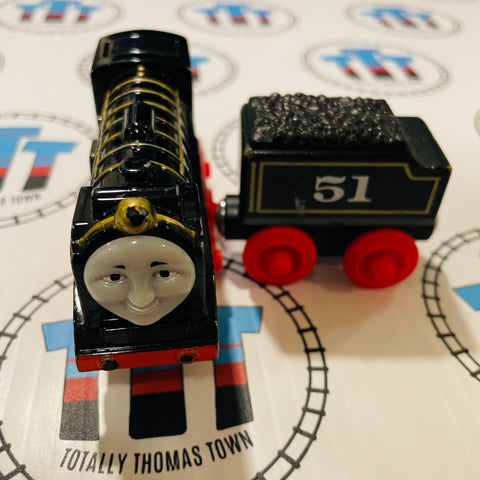 Battery Hiro with Tender (Mattel) Fair Condition Wooden - Used