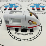 BRIO 33508 White Travel Train Car with Driver - Used