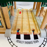 Knapford Station with Talking Sir Topham Hatt Chipped/Marked Track #4 (Doesn’t affect use) as Shown Rare Wooden - Used