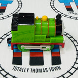 Percy Eyes Left No Stickers Capsule Plarail Wind Up - Used