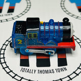 Clear Glitter Surprised Edward Peeling/Missing Stickers Capsule Plarail Wind Up - Used