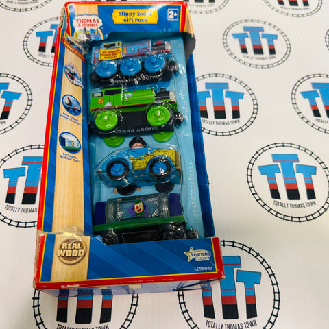 Slippy Sodor Gift Pack (Learning Curve) - New in Damaged Slightly Open Box