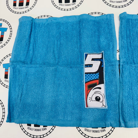 2 Piece Washcloth Light Blue - New